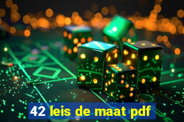 42 leis de maat pdf